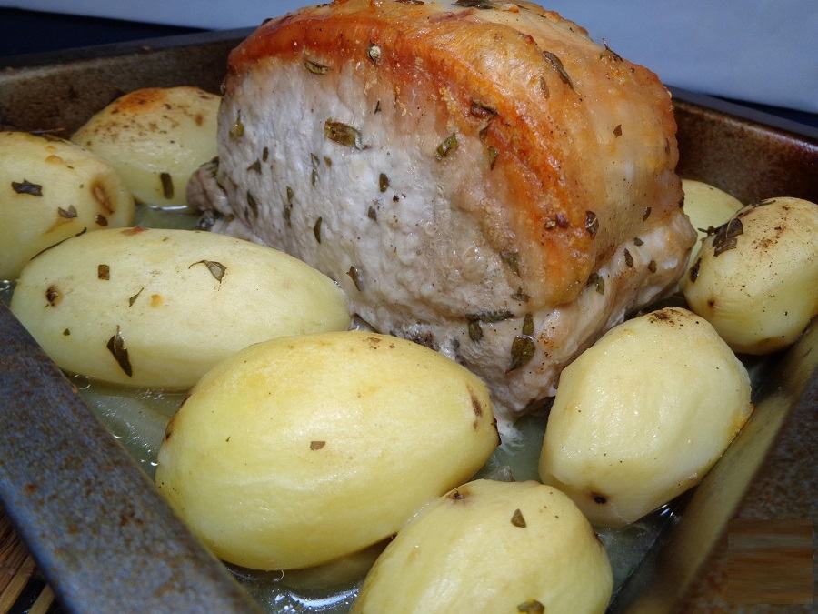 Receta Cerdo al horno con patatas