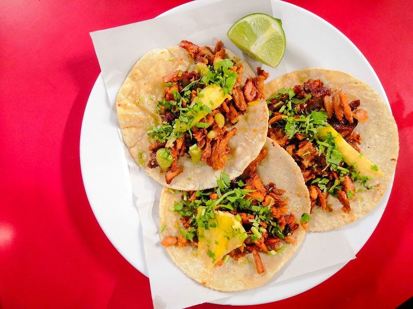 Receta Tacos al pastor cerdo mexicanos