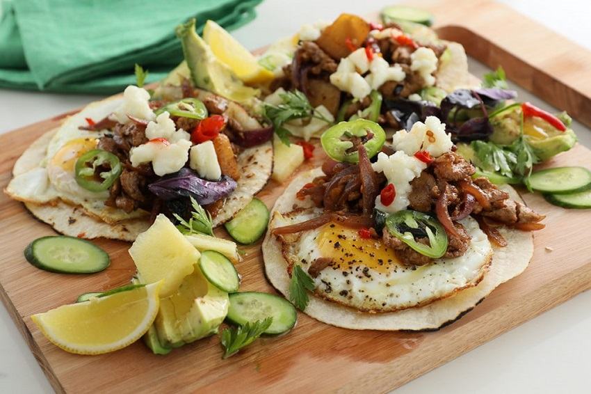 Receta Tacos al pastor cerdo mexicanos