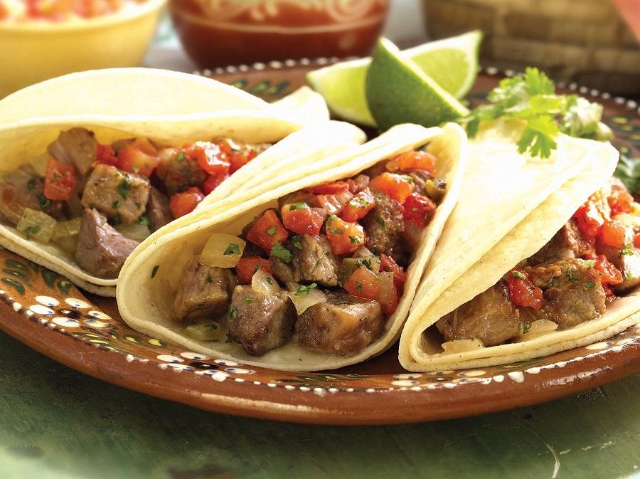 Receta Tacos de carnitas