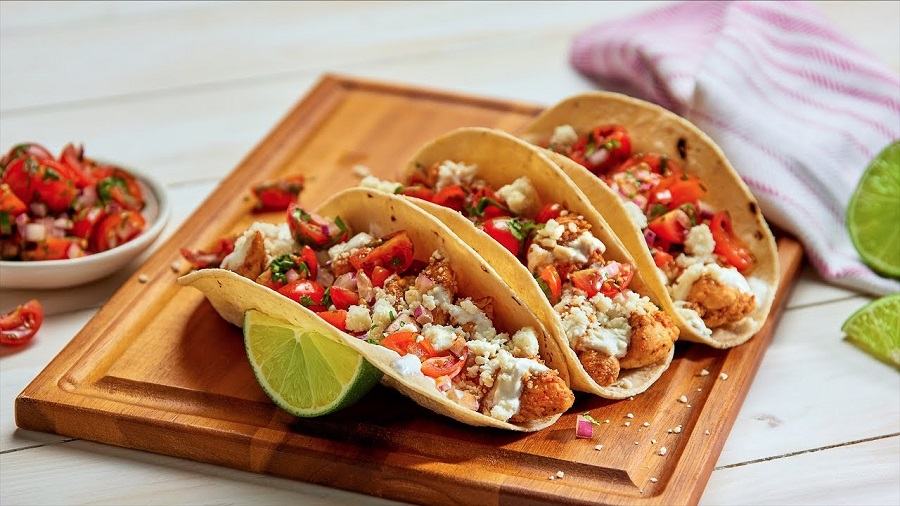 Receta Tacos de pollo mexicana