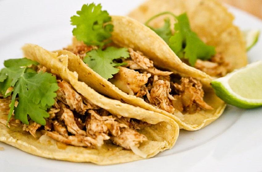 Receta Tacos de pollo mexicana