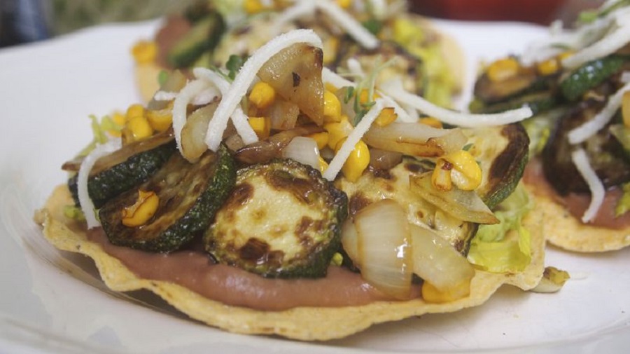 Tacos de Calabacín y Maíz